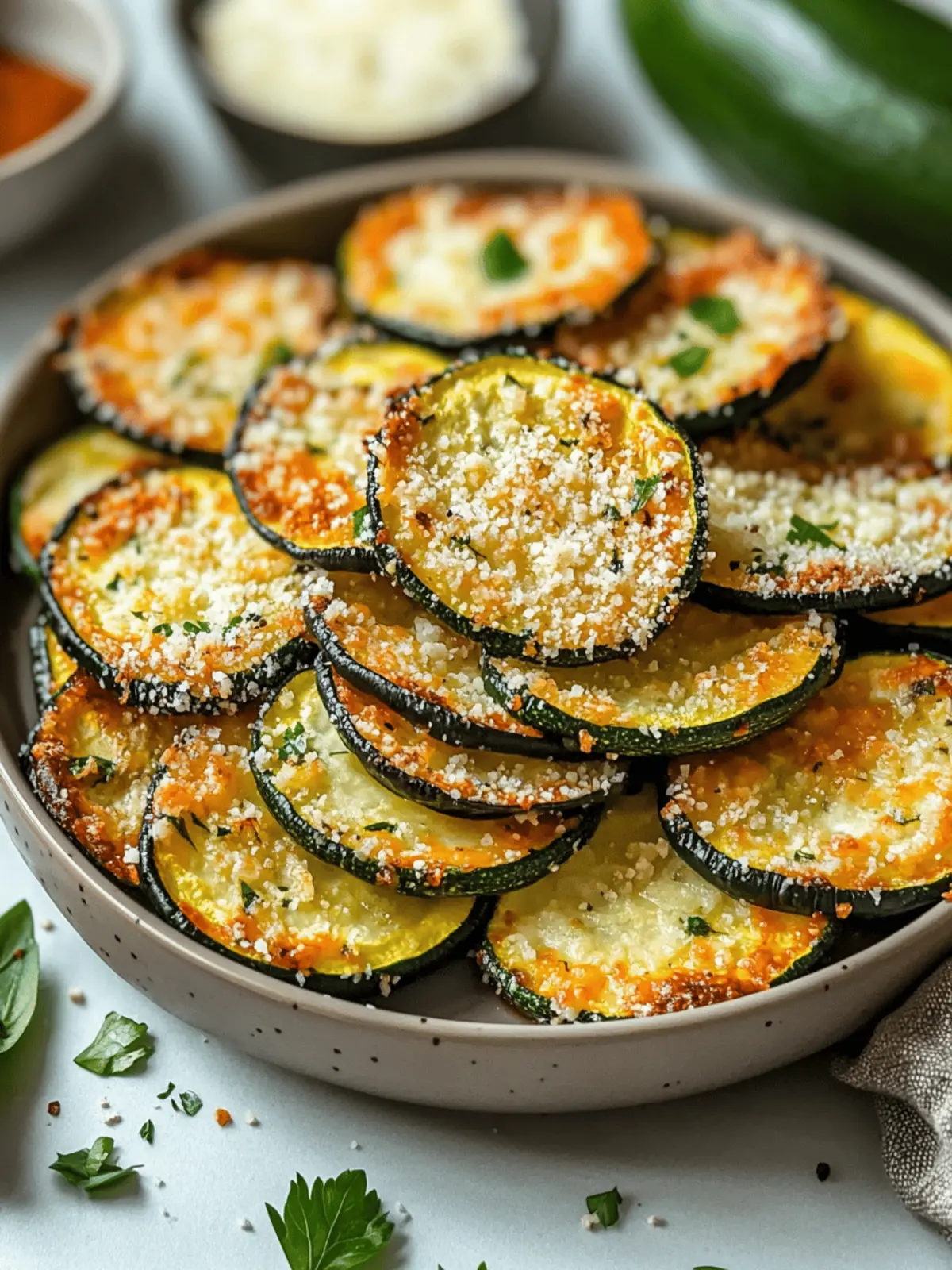 Crispy Baked Parmesan Zucchini Recipe for Your Snack Cravings 3 Crispy Baked Parmesan Zucchini Recipe