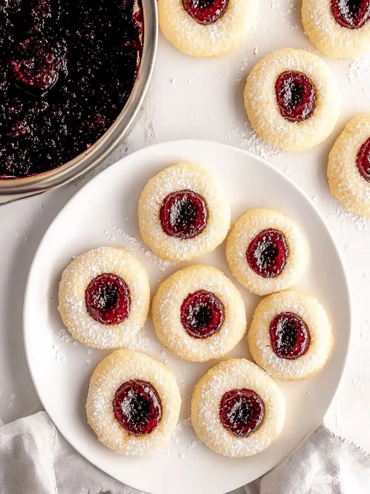 Irresistible Jam Thumbprint Cookies for Holiday Bliss 2 Jam Thumbprint Cookies