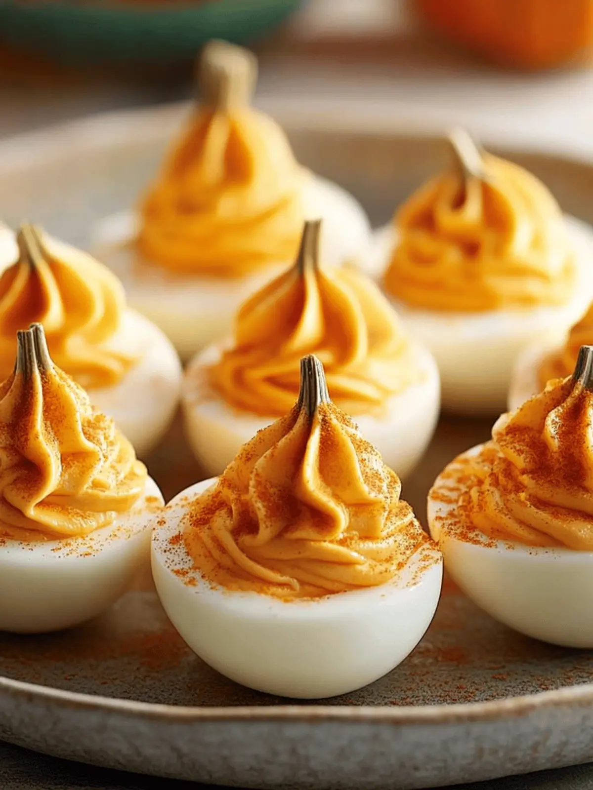 Pumpkin Patch Deviled Eggs: Foolproof Peeling & Festive Style