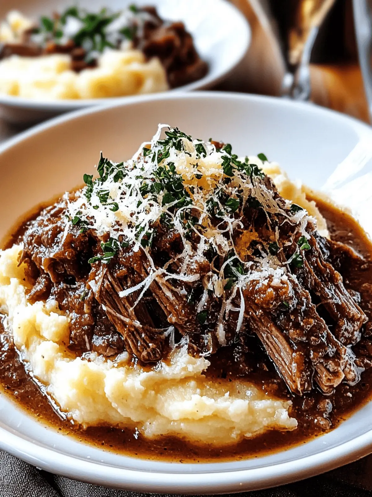 Comforting Short Rib Ragu with Parmesan Mashed Potatoes 3 Short Rib Ragu with Parmesan Mashed Potatoes