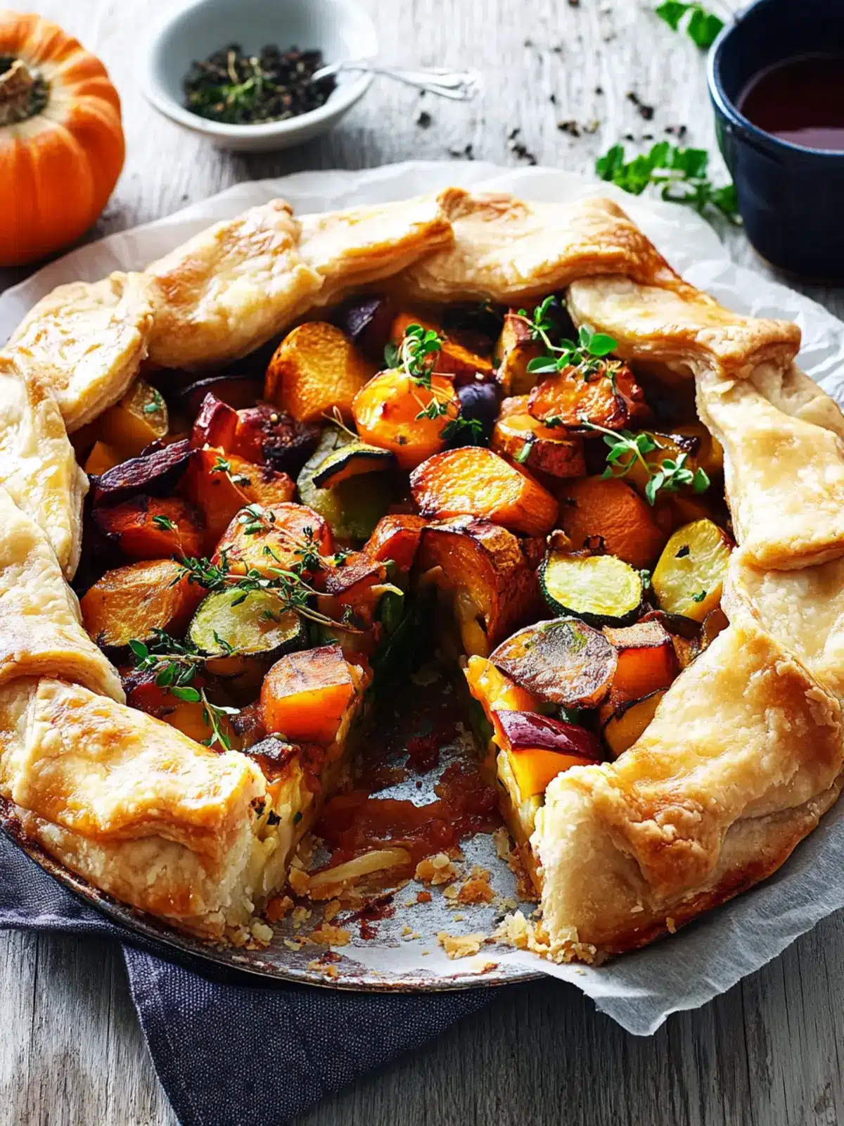 Savory Leftover Roast Vegetable Pie for Cozy Evenings 2 Leftover Roast Vegetable Pie