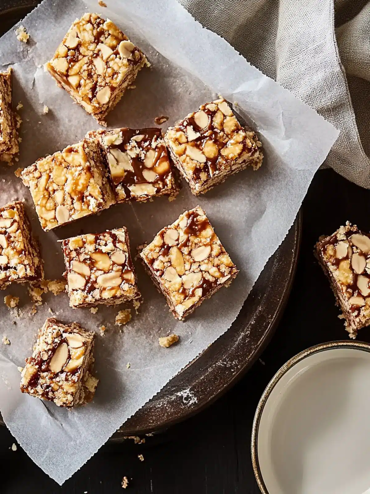 Crunchy Peanut Crackle Bars You Can Whip Up in 15 Minutes 3 Peanut Crackle Bars