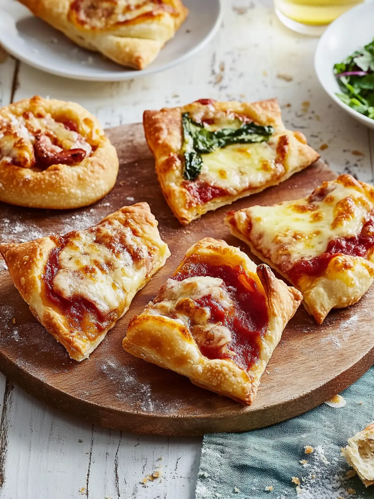 Cheesy Pizza Puffs Three Ways: Fun, Fast, and Flavor-Packed 3 Cheesy Pizza Puffs Three Ways