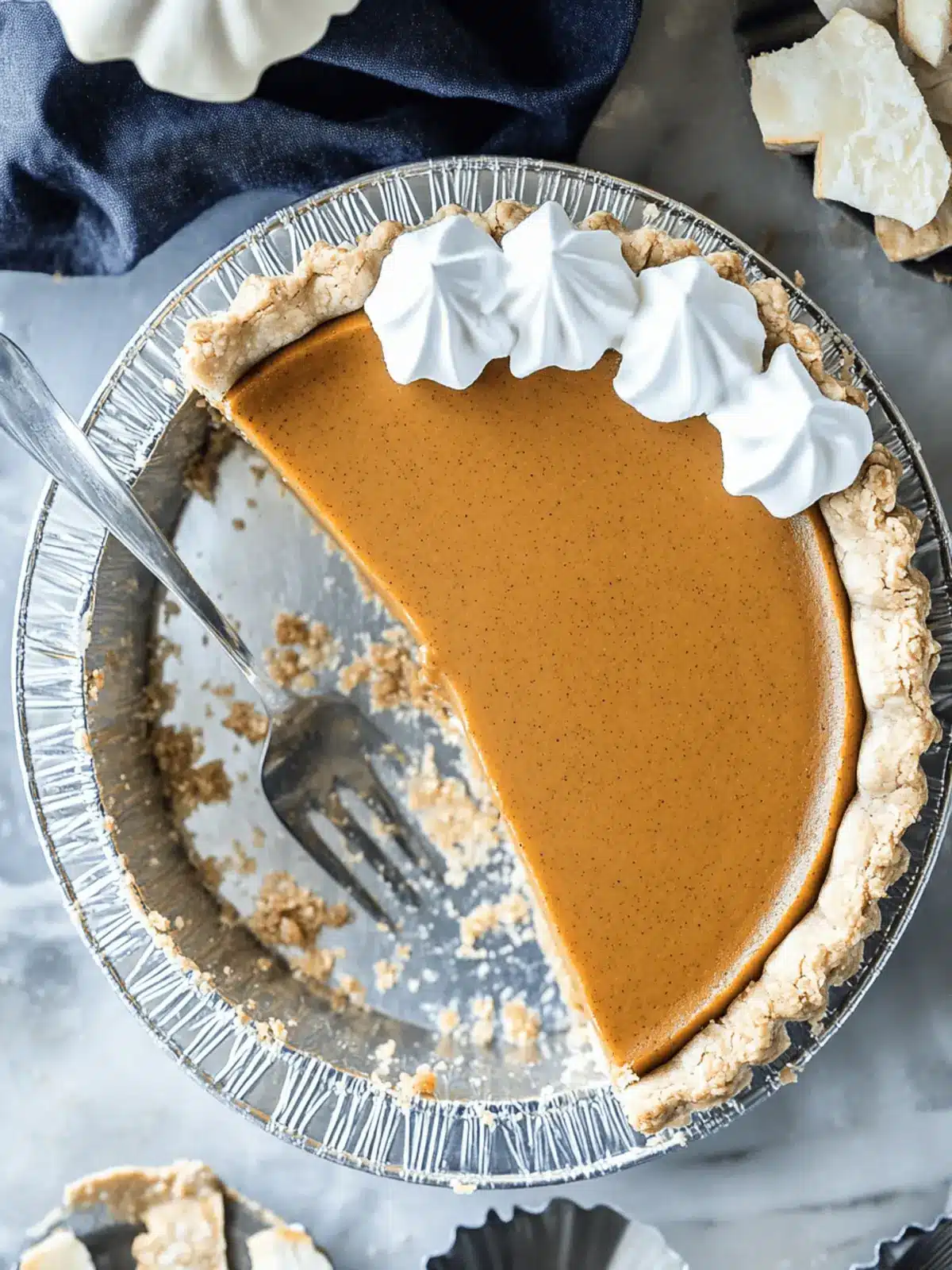 Creamy No Bake Pumpkin Pie You'll Love This Fall 4 No Bake Pumpkin Pie