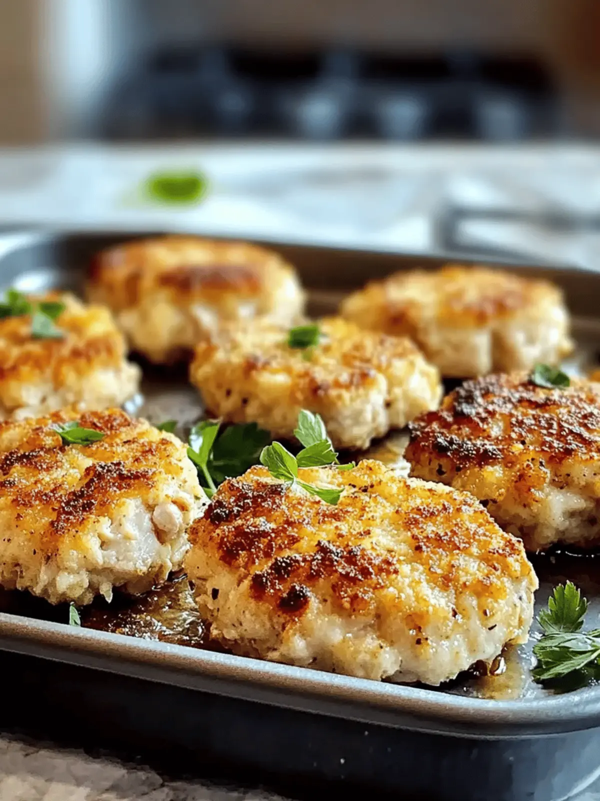 Golden Baked Chicken Rissoles: A Comforting Classic Reimagined 4 Golden Baked Chicken Rissoles: A Comforting Classic