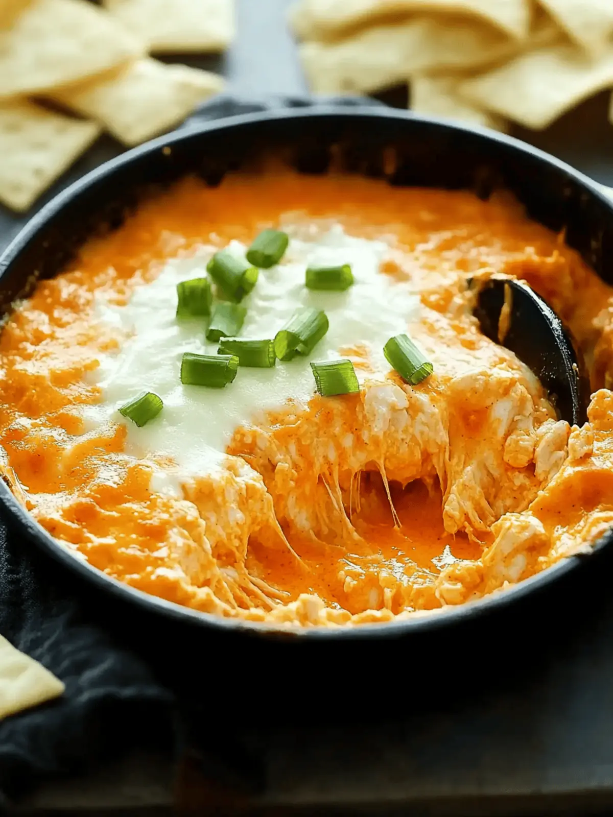 Creamy Buffalo Chicken Dip That s a Game-Day Must-Have