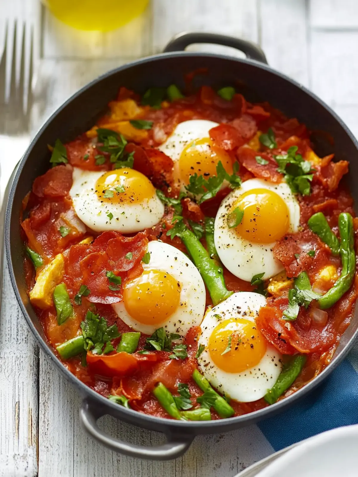 Savor Flamenco Eggs: A Hearty Twist on Spanish Brunch! 4 Flamenco Eggs
