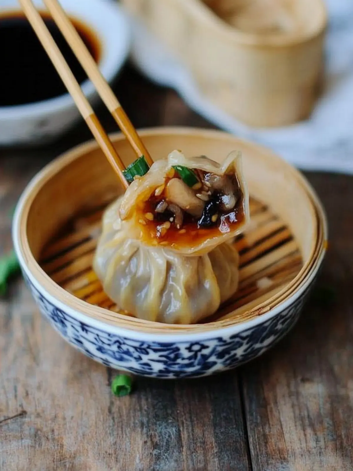 Delicious Sticky Rice Mushroom Shumai With Homemade Vegan Wrappers 2 Sticky Rice Mushroom Shumai With Homemade Wrappers Vegan