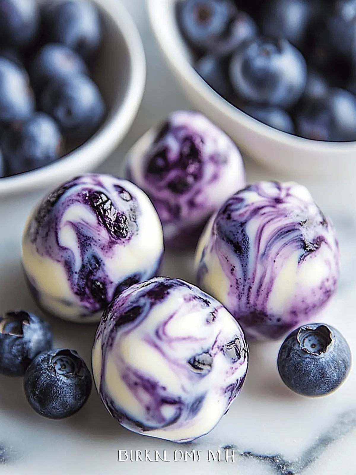 Delicious Blueberry Swirl Yogurt Bites You ll Love Today