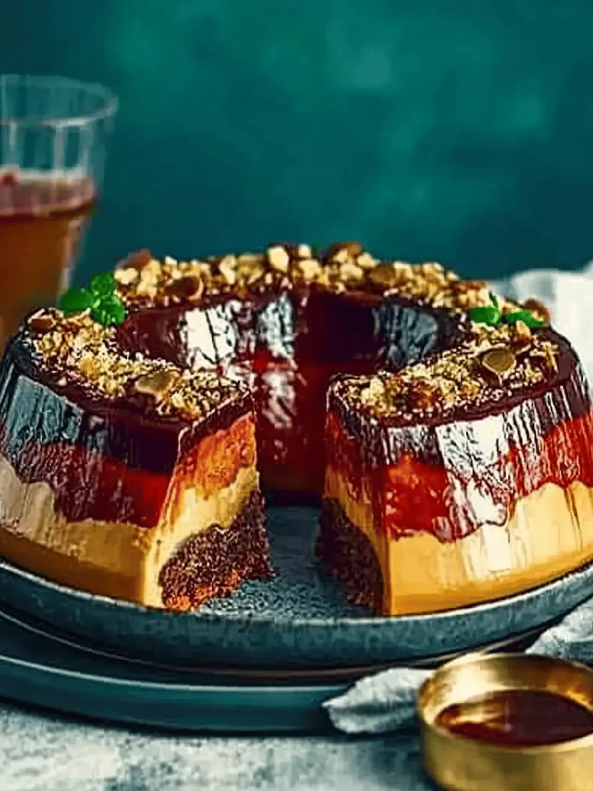 Mexican chocoflan