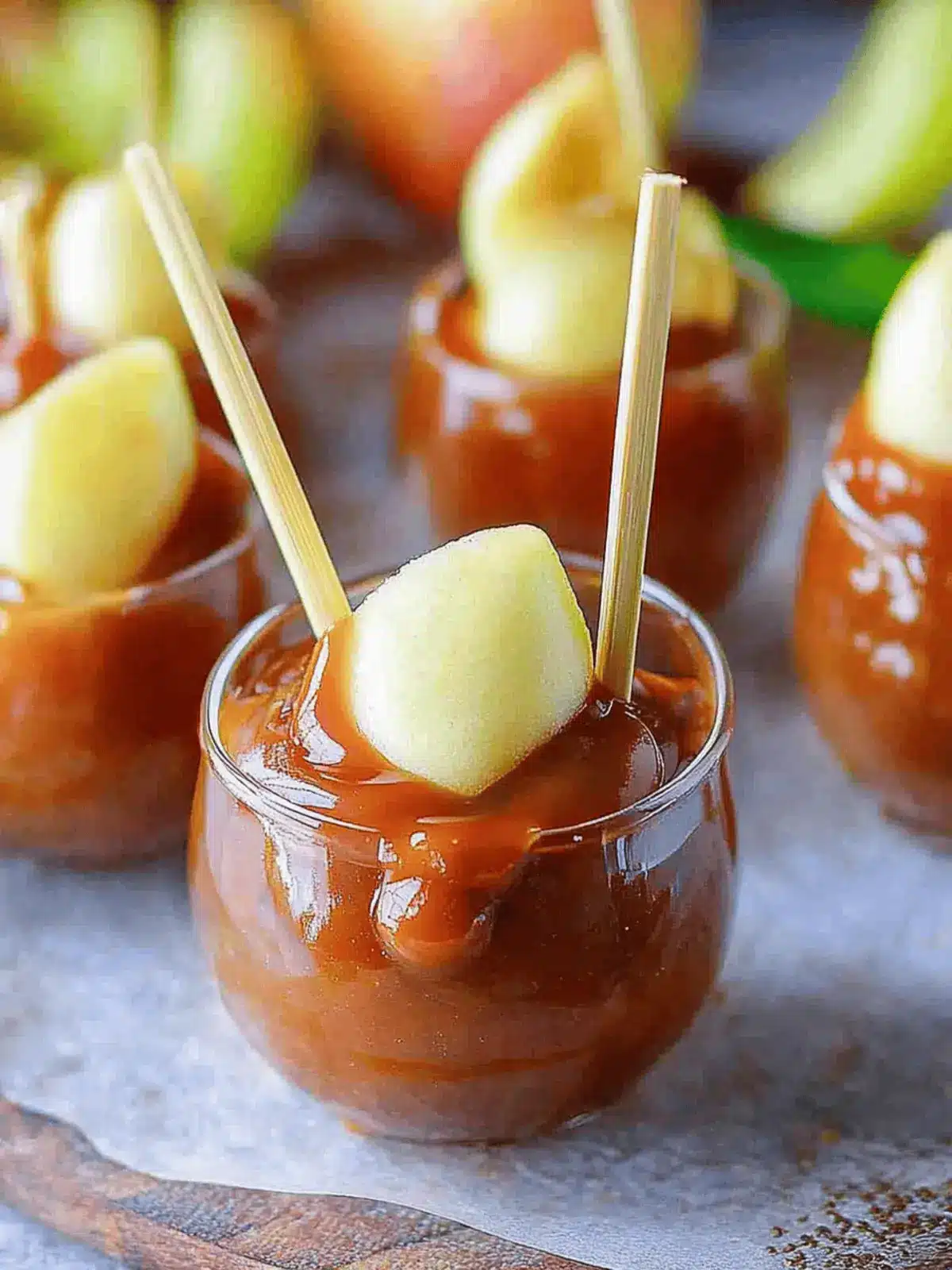 Mini Caramel Apple Dippers
