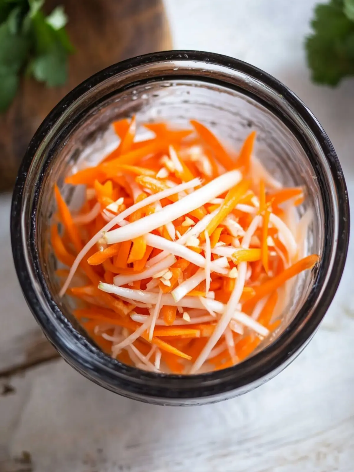 Vietnamese Pickled Carrots And Daikon