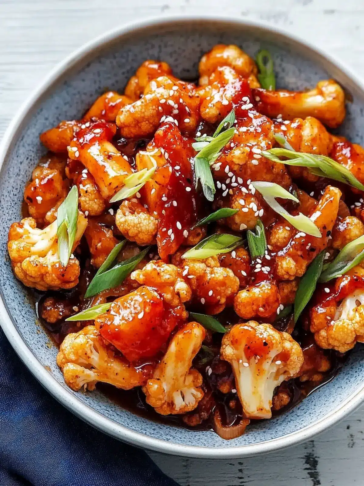 Sweet And Sour Air Fryer Cauliflower That's Crispy & Delicious 3 Sweet And Sour Air Fryer Cauliflower