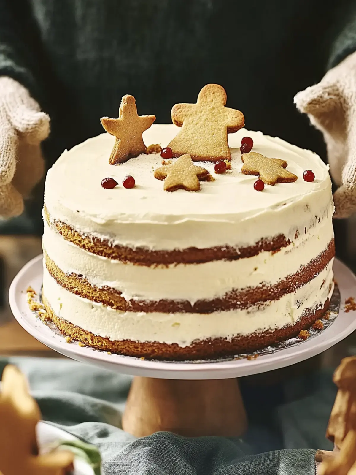 Gingerbread Layer Cake