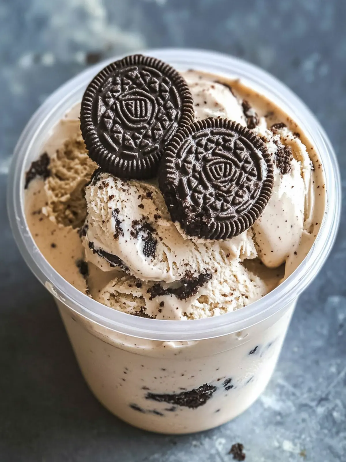 Peanut Butter Oreo Ice Cream: A Guilt-Free Protein Treat 2 Peanut Butter Oreo Ice Cream