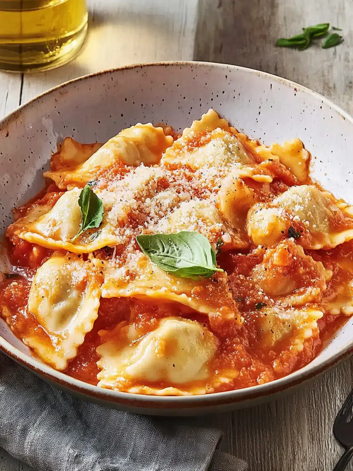 20-minute Ravioli with Simple Sauce