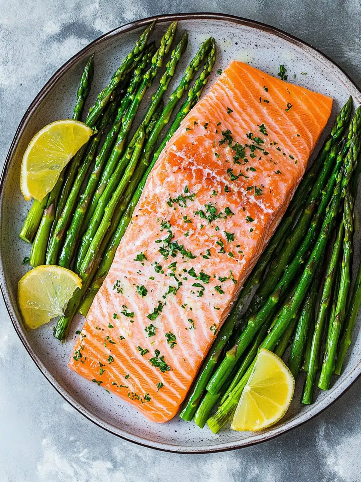 Salmon and Asparagus