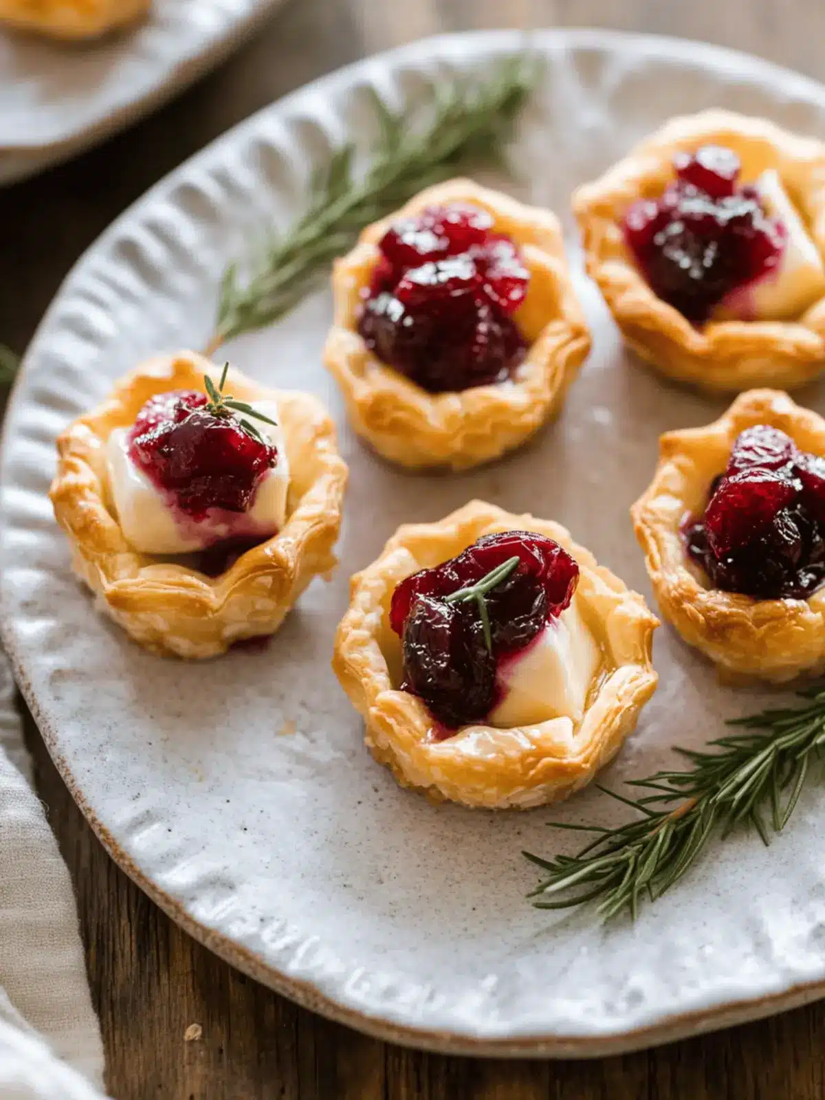 Baked Cranberry Brie Bites: Irresistibly Gooey & Simple Treats 2 Baked Cranberry Brie Bites