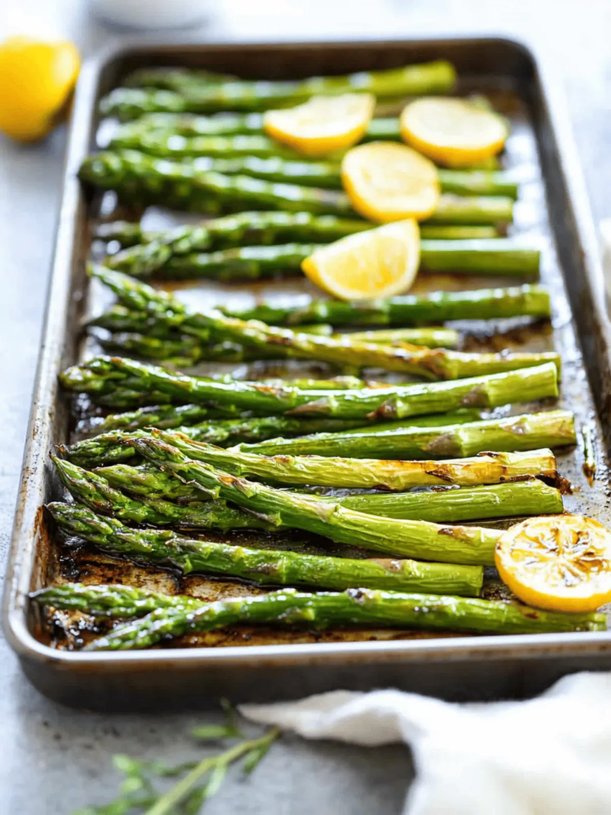Perfectly Crispy Roasted Asparagus Recipe You ll Love 4 Roasted Asparagus Recipe
