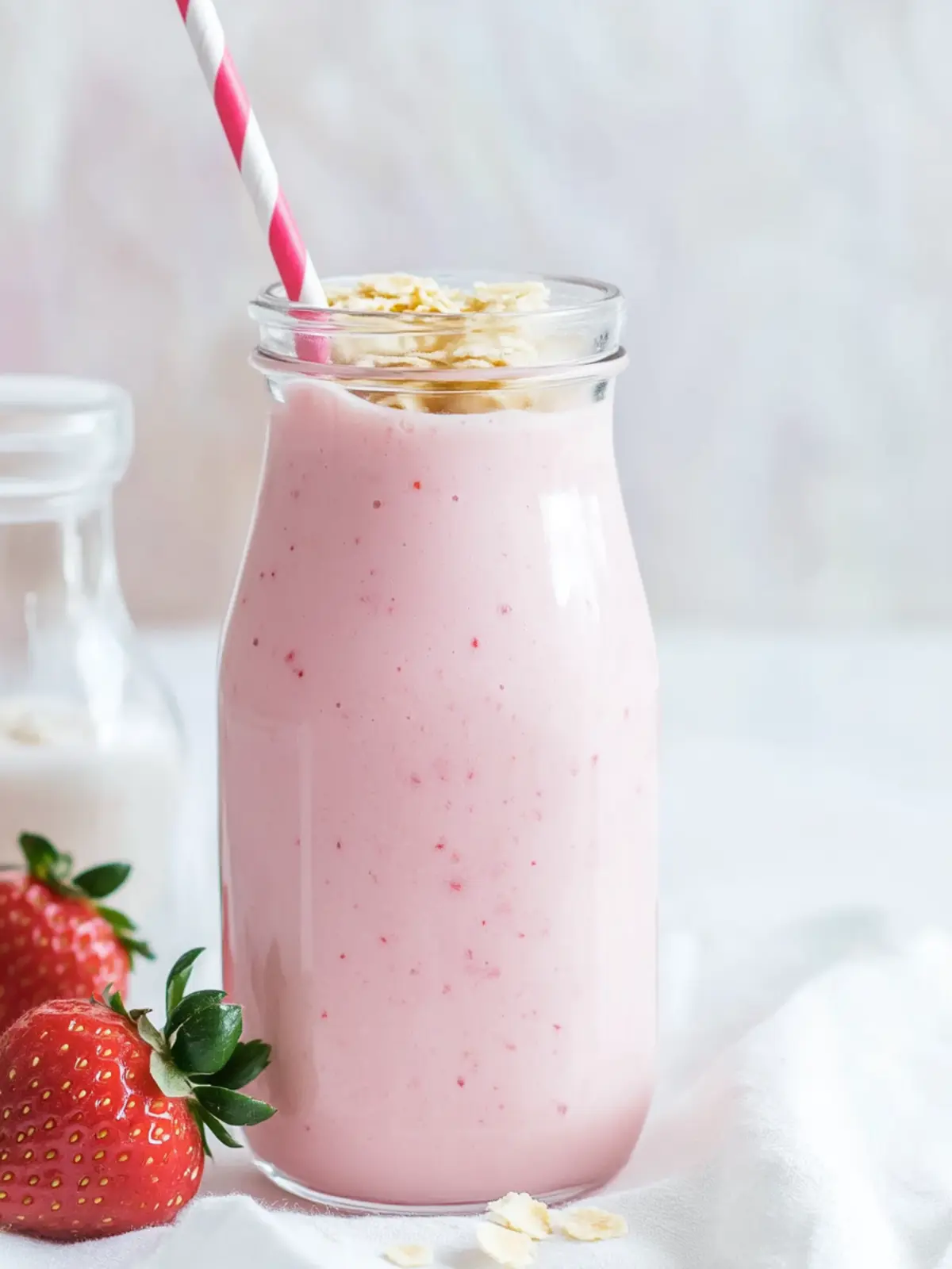 Strawberry Shortcake Smoothie: A Healthy, Creamy Delight 2 Strawberry Shortcake Smoothie