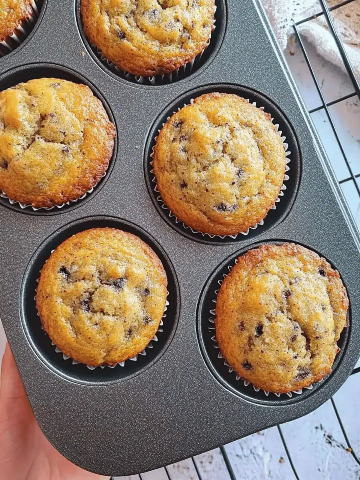 Ripe Plantain Muffins | nenthra pazham muffins