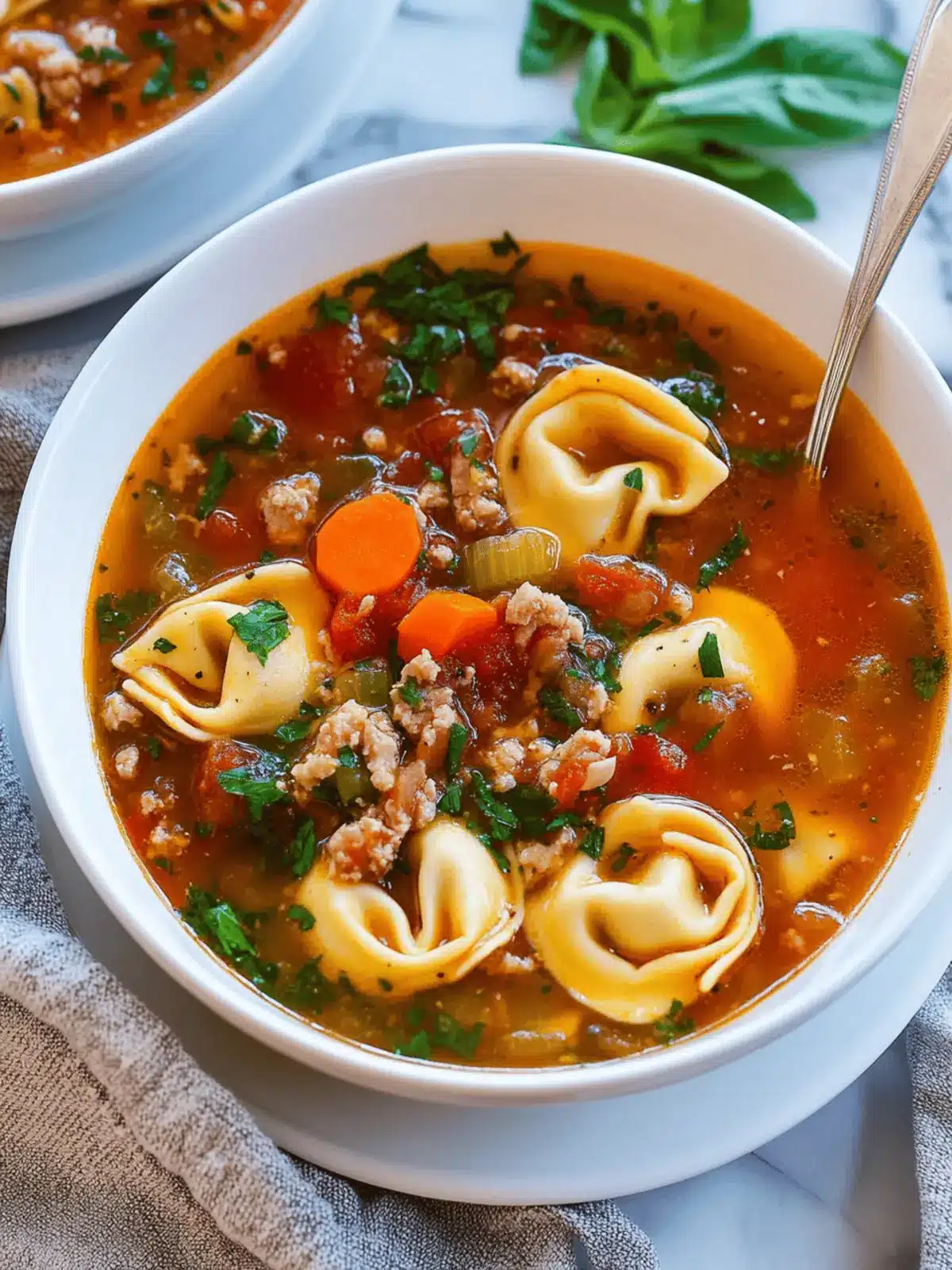 Hearty Tortellini Soup for Cozy Nights at Home 4 Tortellini Soup