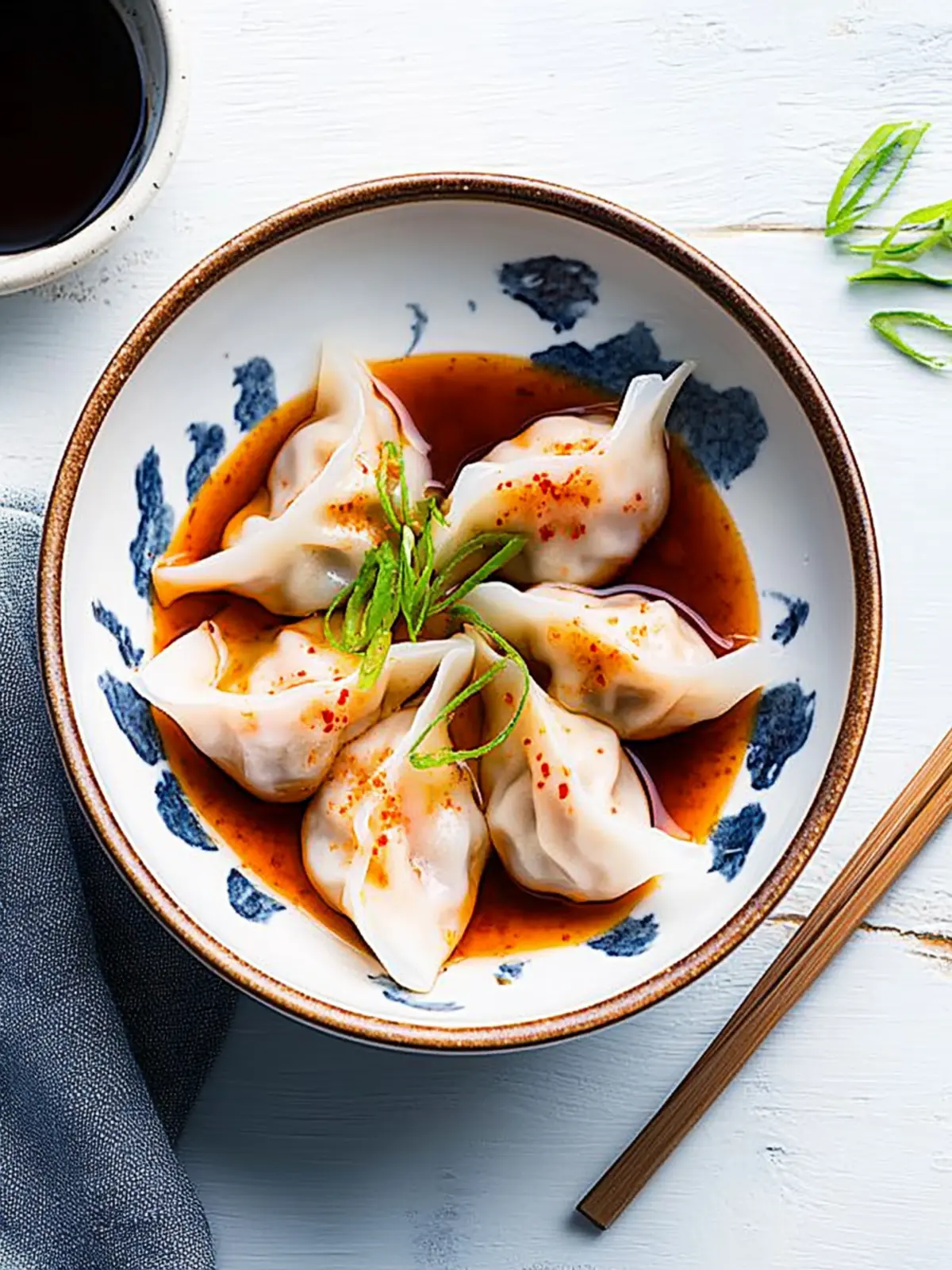 Prawn Dumplings In Red Oil