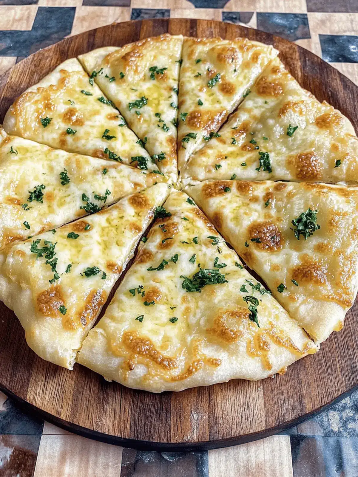 High Protein Cheesy Garlic Pizza Under 500 Calories Delight 2 High Protein Cheesy Garlic Pizza- low calorie and over 30g protein