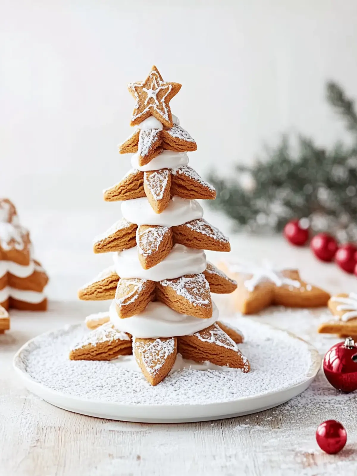 Gingerbread Star Trees