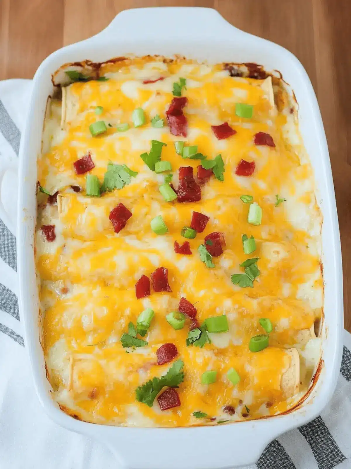 Breakfast Enchilada Casserole: Easy Comfort Food Delight 3 Breakfast Enchilada Casserole