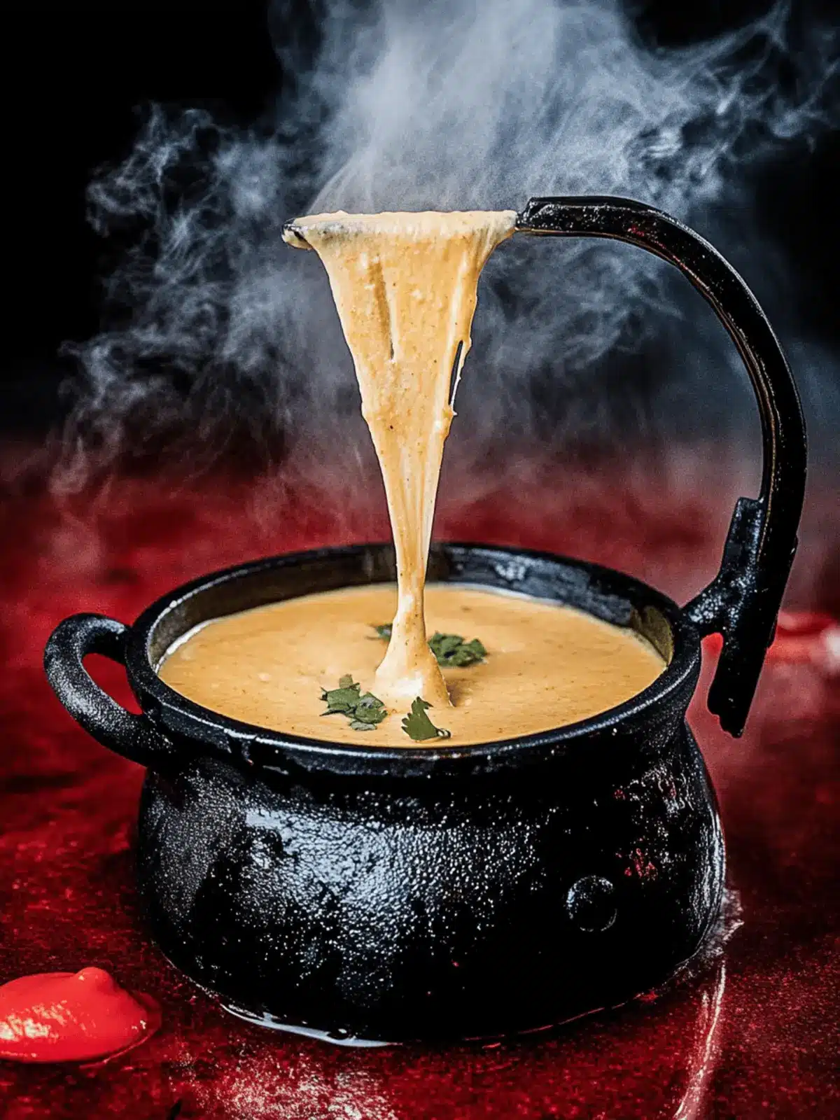 Creamy Cauldron Queso Dip for Spooky Parties and Gatherings 4 Creamy Cauldron Queso Dip