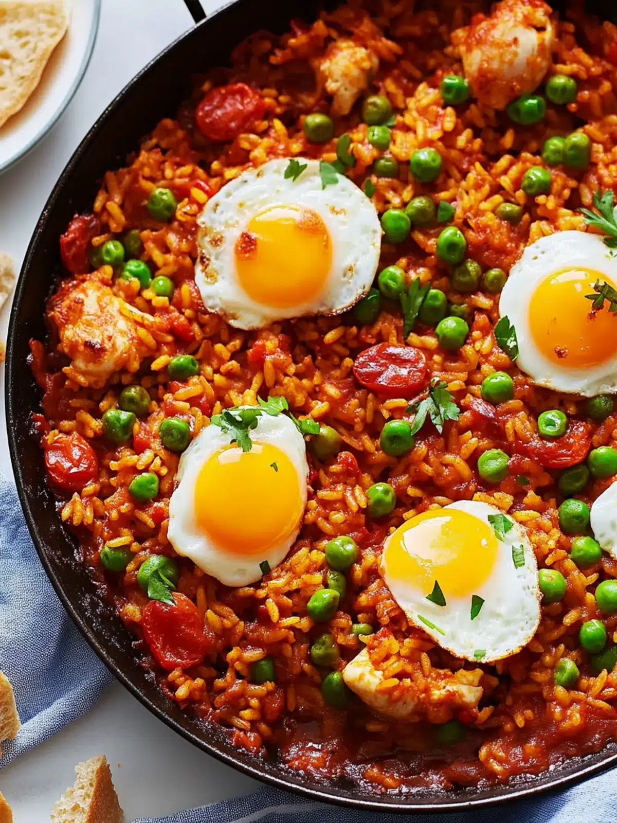 Baked Paella Style Rice with Eggs for a Family Feast 3 Baked Paella Style Rice with Eggs