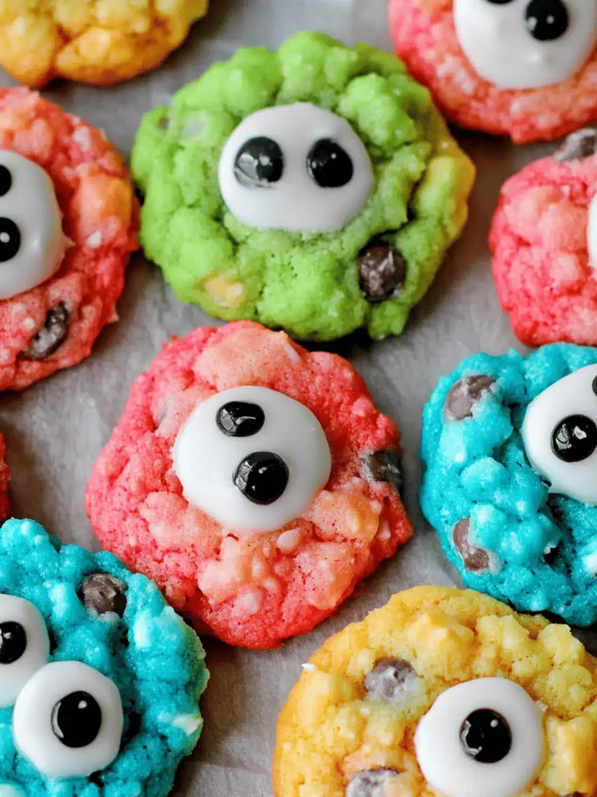 Gooey Monster Cookies