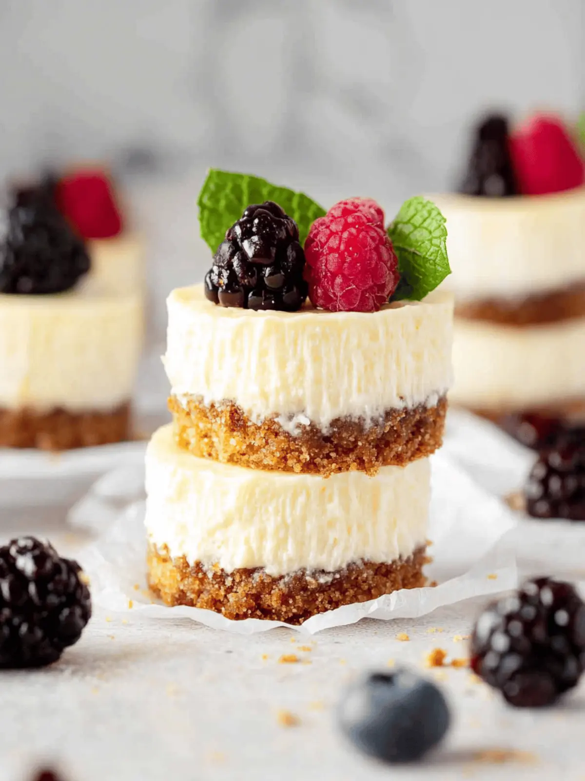 Delicious Mini Protein Cheesecakes for Guilt-Free Indulgence 4 Delicious Mini Protein Cheesecakes for Guilt-Free Indulgence