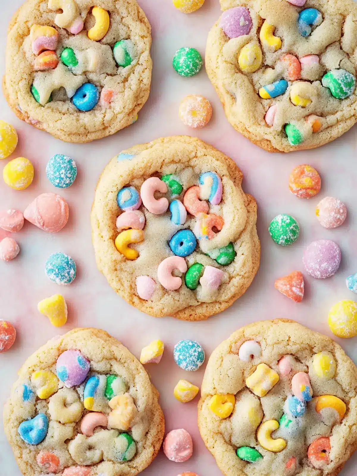 Lucky Charms Cookies