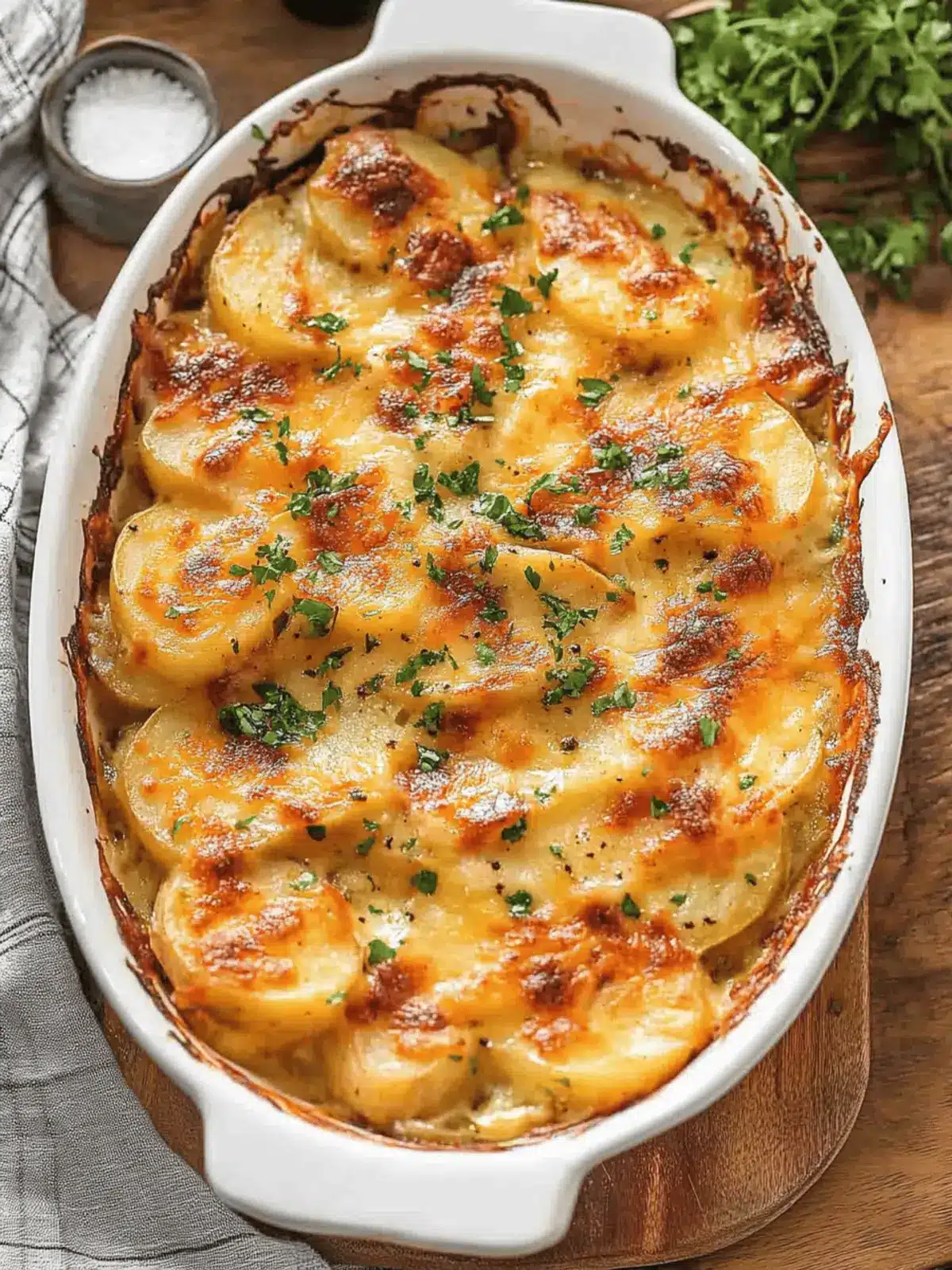 Scalloped Potatoes and Ham