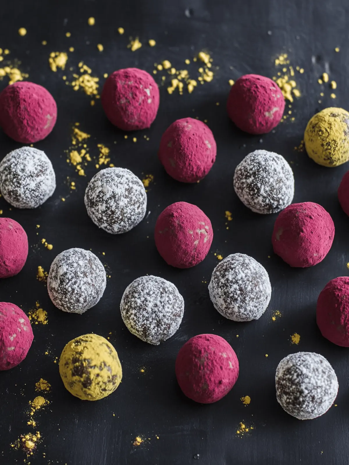 Fudgey chocolate truffles