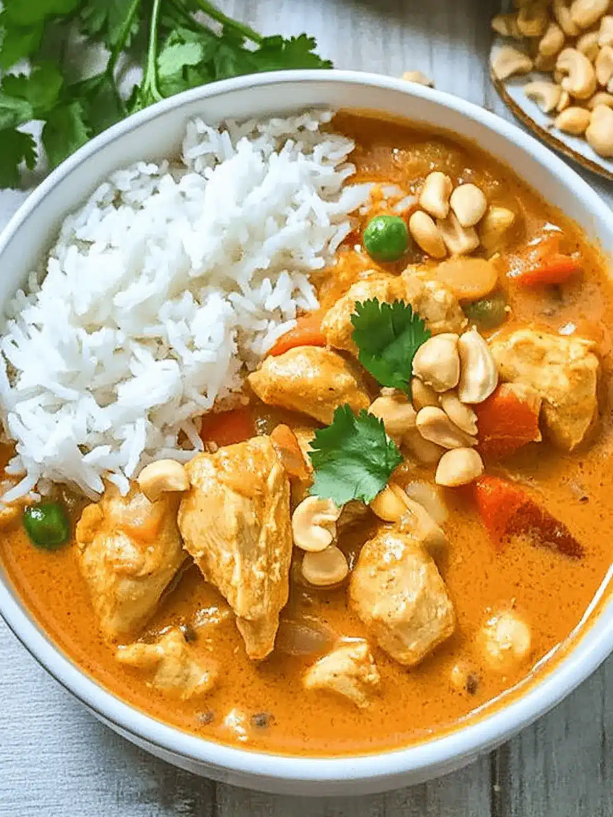 Thai Peanut Curry Chicken Recipe You ll Crave More Than Takeout 4 Thai Peanut Curry Chicken Recipe (Better Than Takeout)