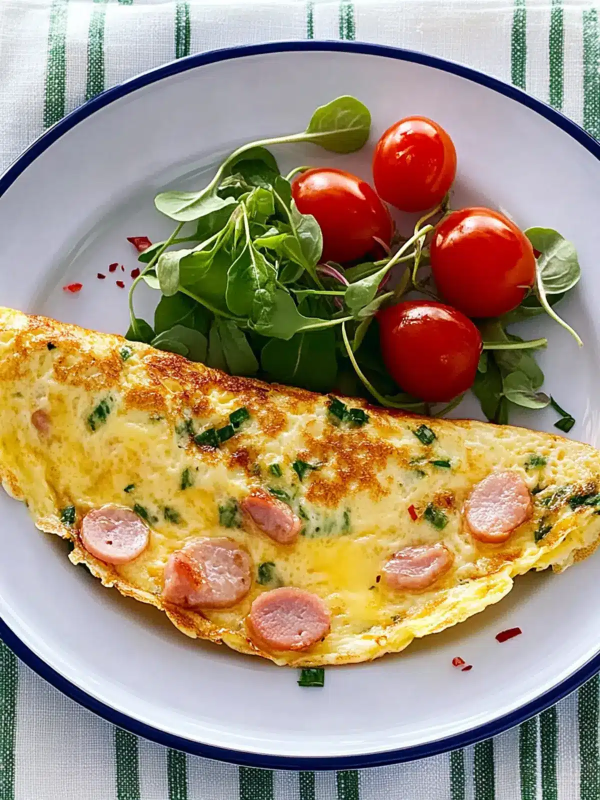 Master the Fluffy Cheese And Ham Omelette in Minutes 3 Fluffy Cheese And Ham Omelette