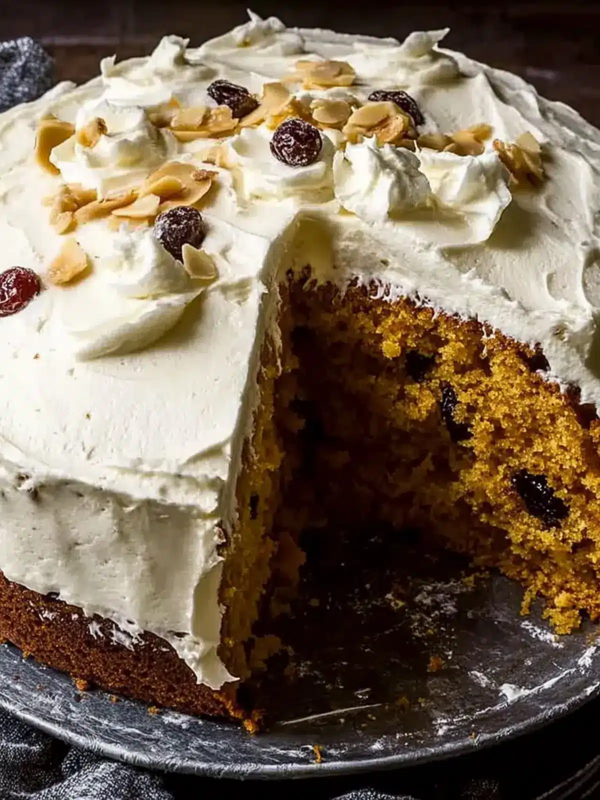 Moist Rum and Almond Fruit Cake for Festive Cheer 3 Rum and almond fruit cake