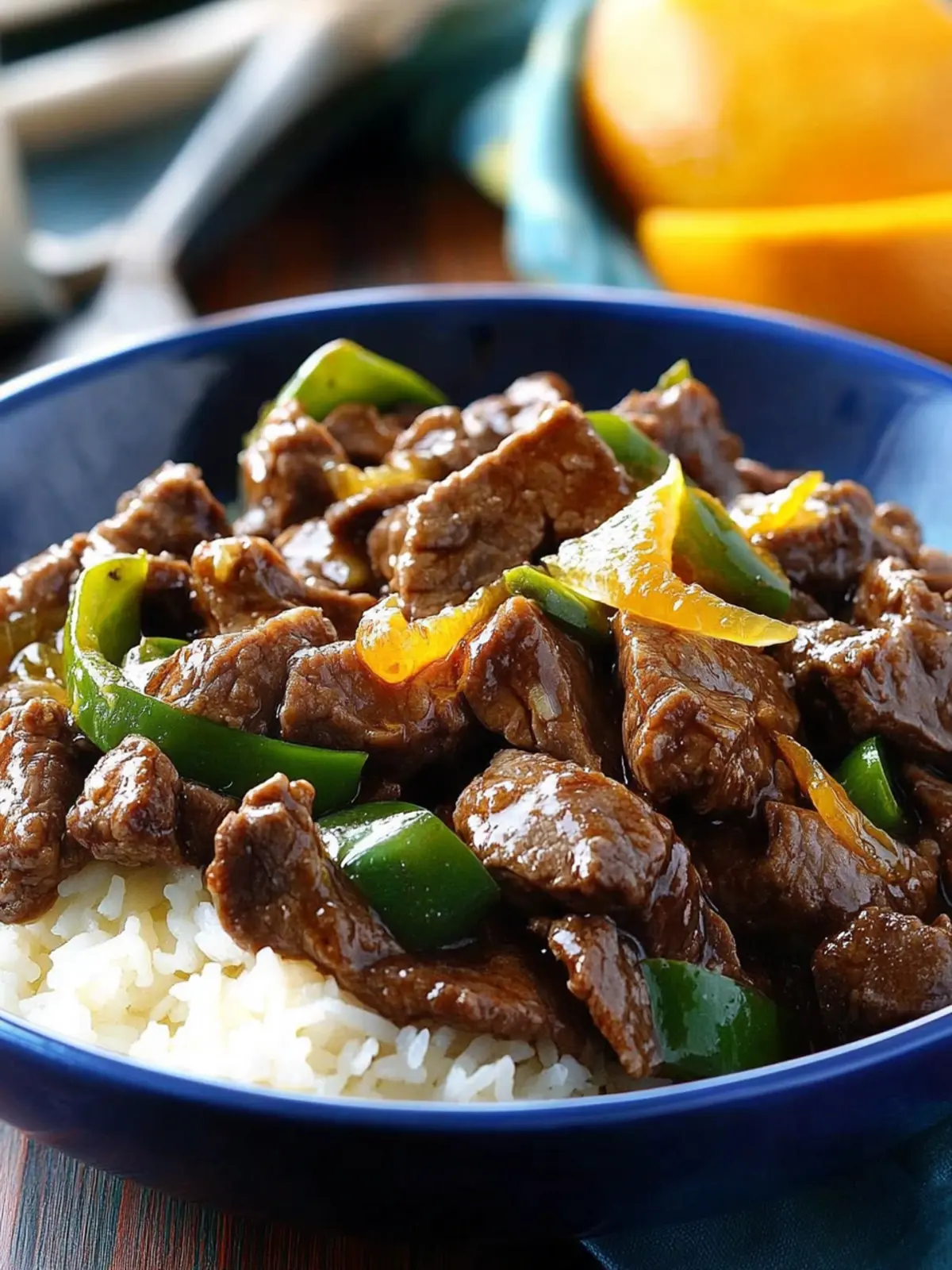 Zesty Orange Beef