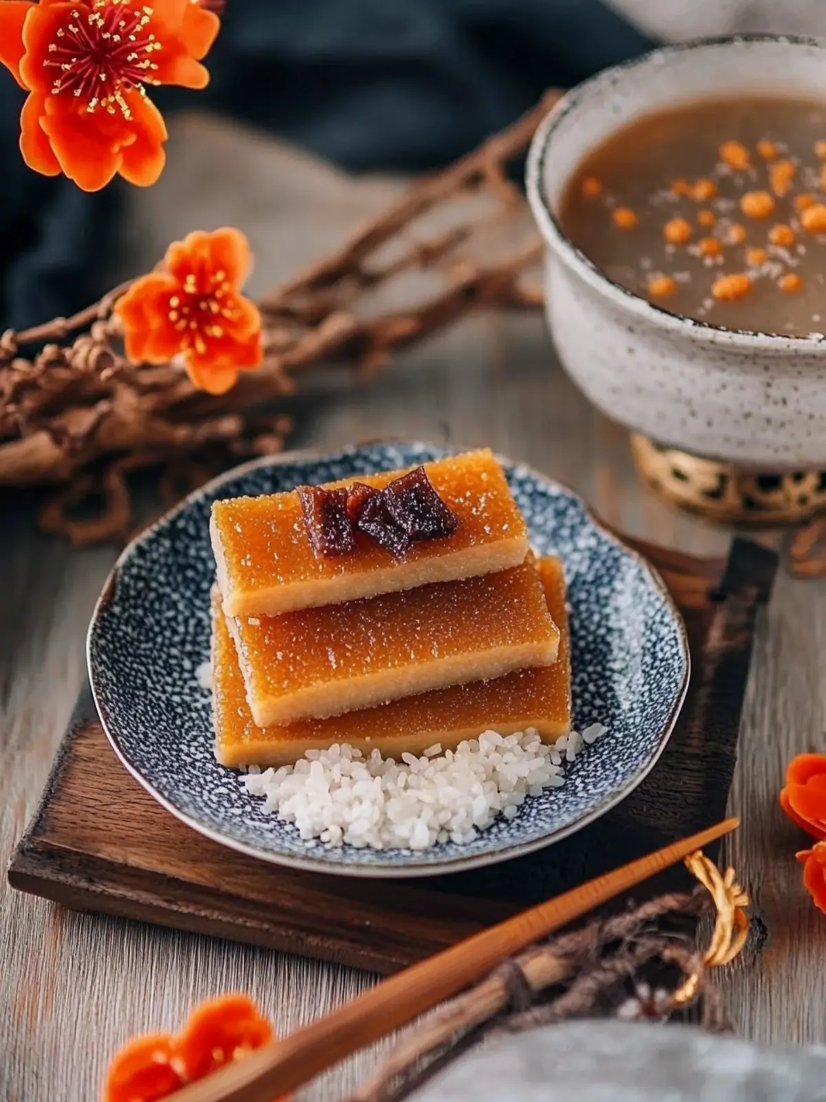 Nian Gao (Chinese New Year Sweet Rice Cake)