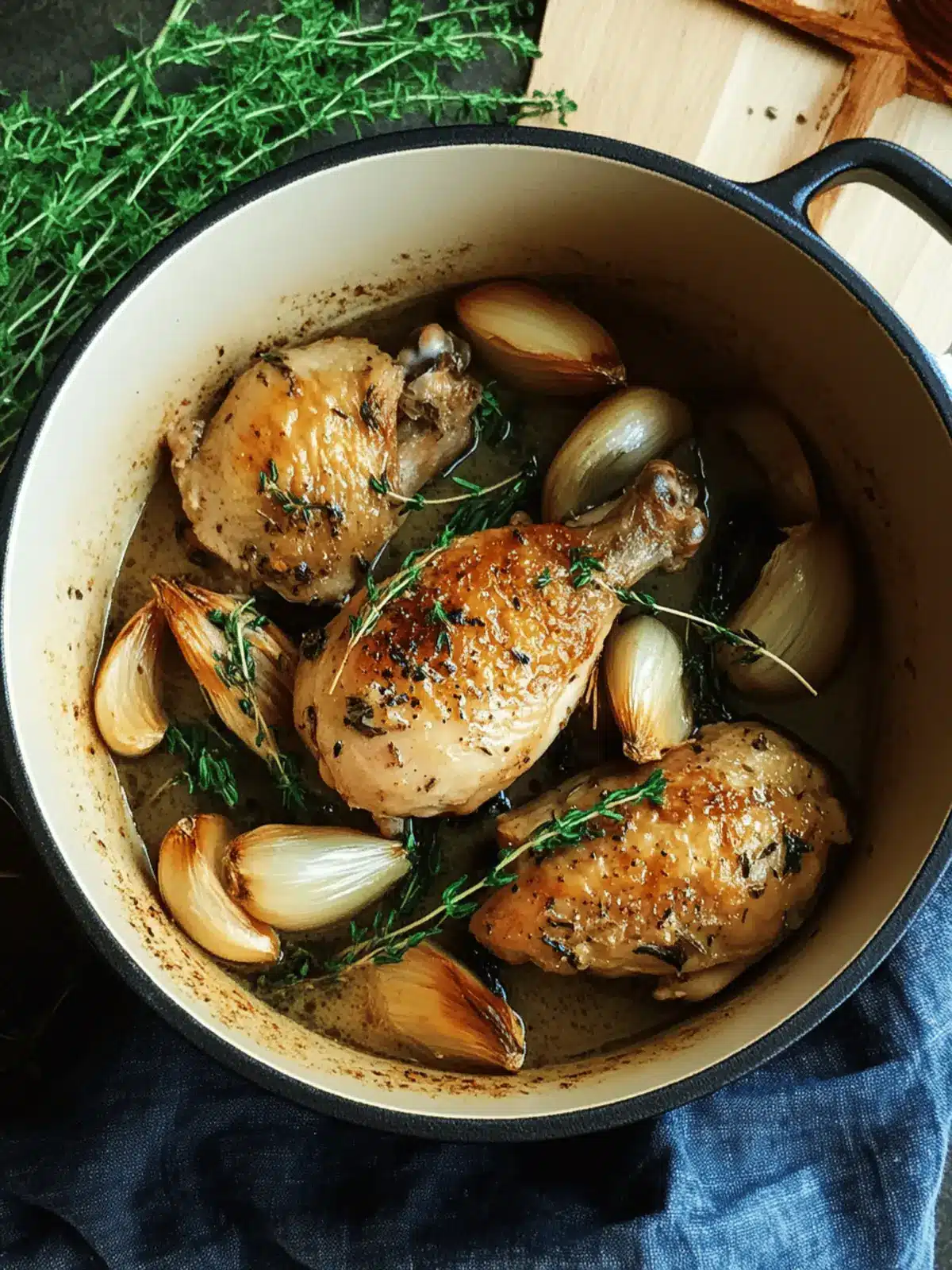 Savory Chicken with 40 Cloves of Garlic for Ultimate Comfort 3 Chicken with 40 Cloves of Garlic