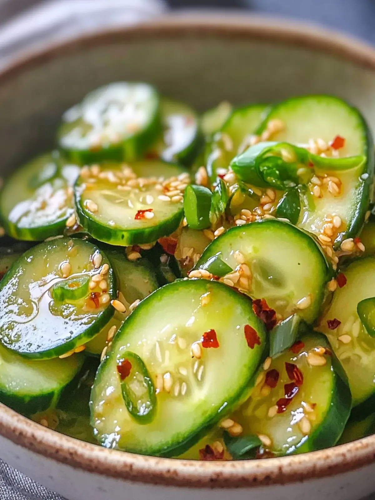 Asian Cucumber Salad