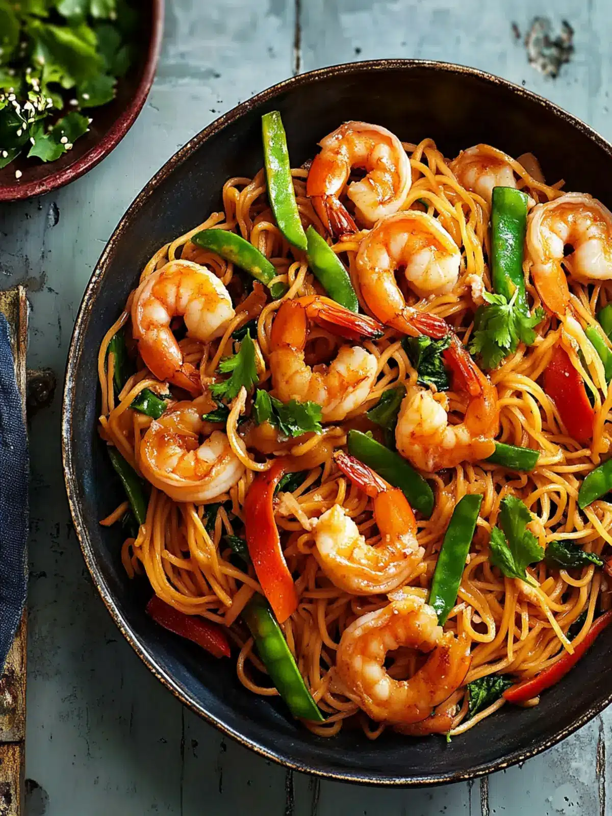 Honey and Soy Prawn Noodle Stir-Fry in Just 30 Minutes! 3 Honey And Soy Prawn Noodle Stir Fry