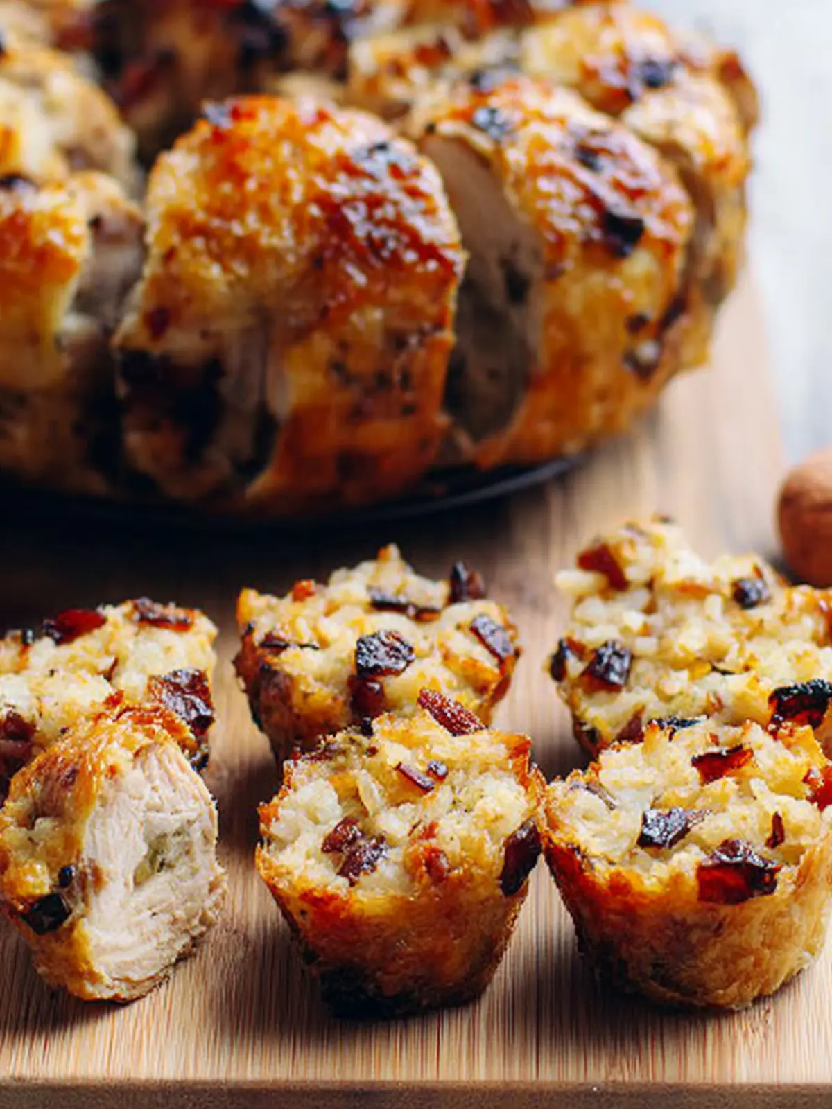 Roast Chicken Treasure Rice Stuffing
