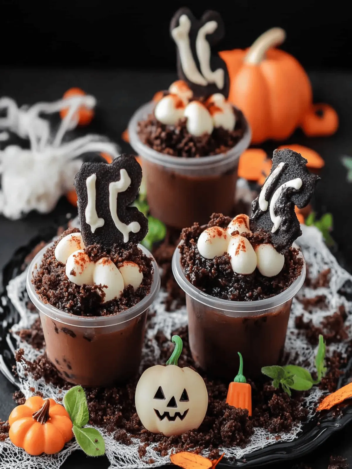 Halloween Dirt Pudding Cups That Wow Your Guests Instantly 2 Halloween Dirt Pudding Cups