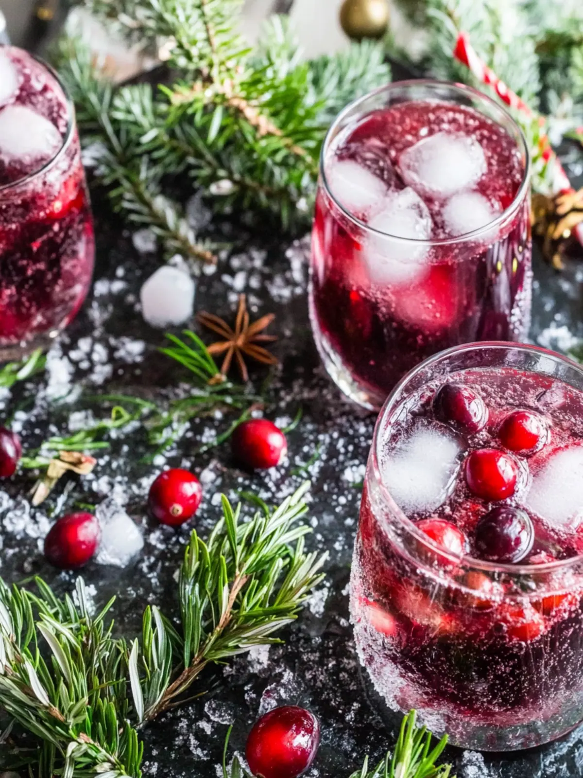 Holiday Cranberry Spritzer