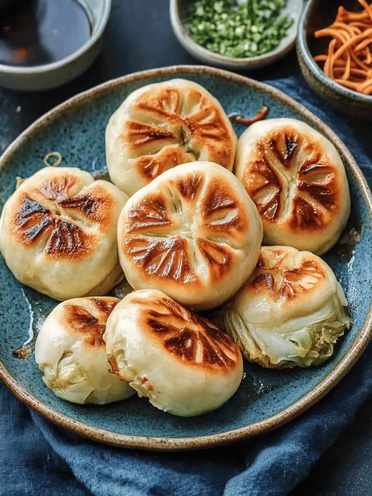Delicious Pan-Fried Cabbage and Noodle Buns You ll Love 3 Pan-Fried Cabbage and Noodle Buns