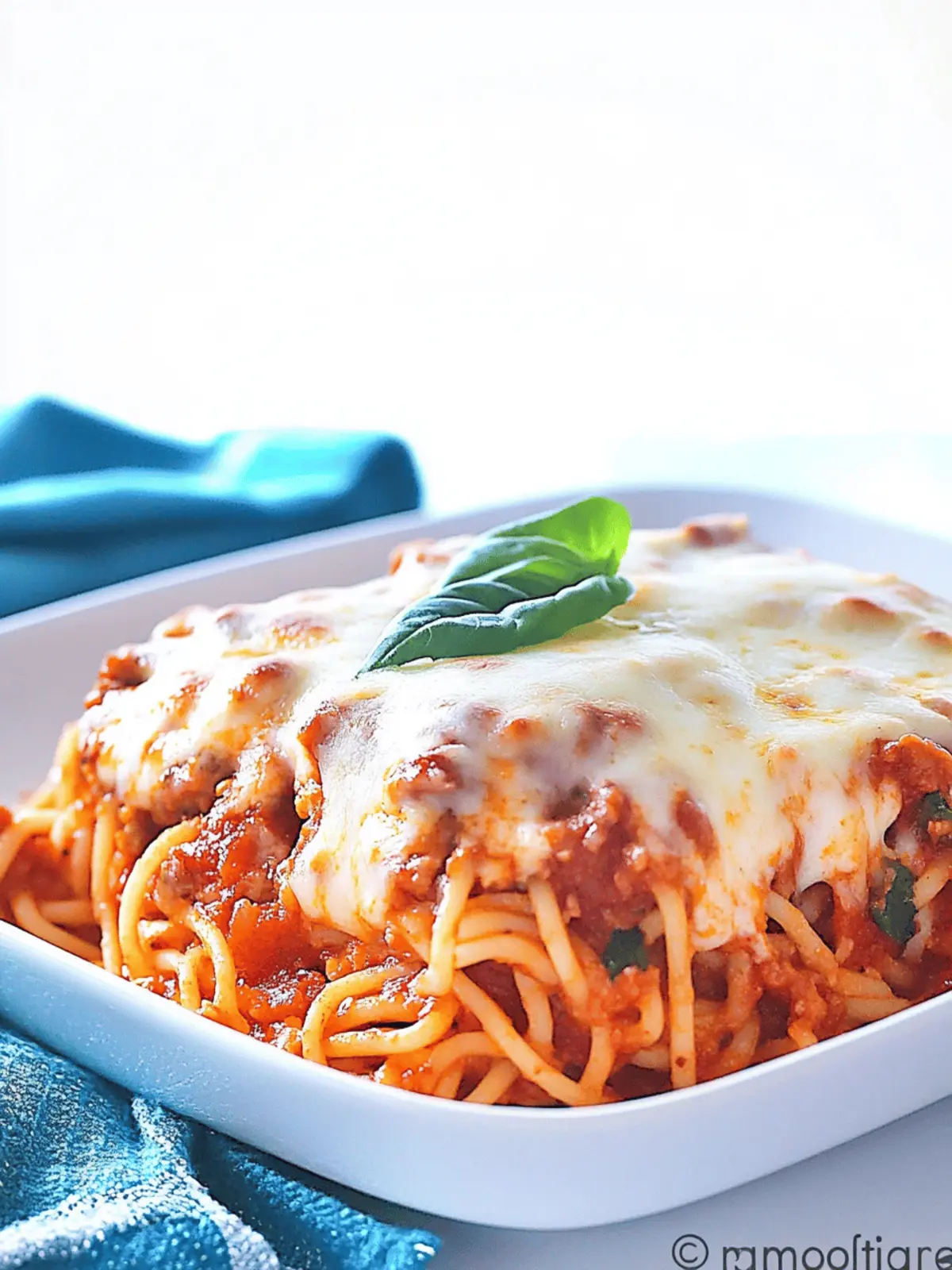Easy Baked Spaghetti, Delicious Family Meal